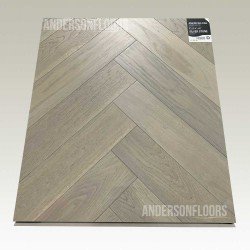 Vidar American Oak Herringbone - Silver Stone Vidar American Oak Herringbone - Silver Stone